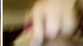 alt redhead with big boobs masturbates