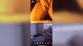 horny teen plays with pussy