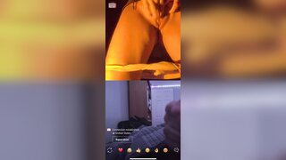 horny teen plays with pussy