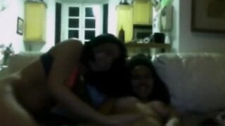 two teen girls fingering and fondling each other
