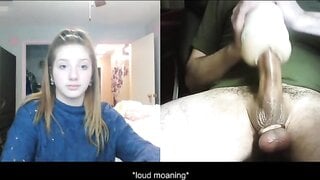 bossy teen demands cumshot