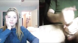bossy teen demands cumshot