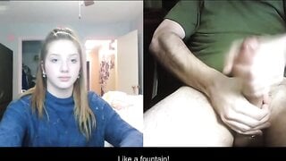 bossy teen demands cumshot