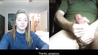 bossy teen demands cumshot