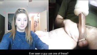 bossy teen demands cumshot