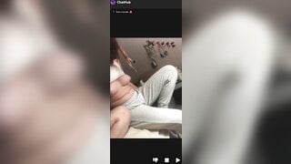 Cute Canadian 18yo girl showing her tits