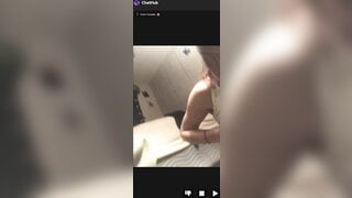 Cute Canadian 18yo girl showing her tits