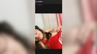 cute 18yo turkish girl showing off