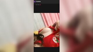 cute 18yo turkish girl showing off