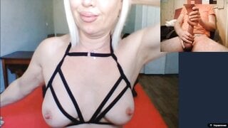 Fun with hot milf with dirty talking