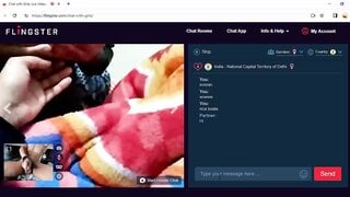 Indian hubby showing wife's big boobs