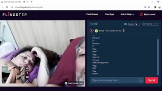 Brazilian couple watch big dick