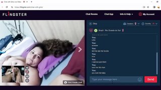 Brazilian couple watch big dick