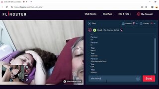 Brazilian couple watch big dick