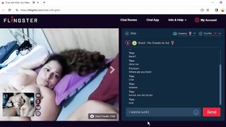 Brazilian couple watch big dick