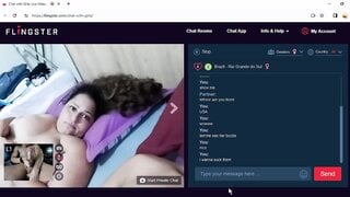 Brazilian couple watch big dick
