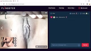 Fit Indian teen show her body