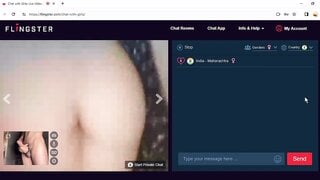 Girl showing her juicy body