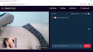 Girl showing her juicy body