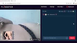 Girl showing her juicy body