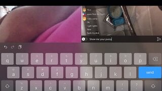 Cute asian flashes for dick