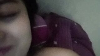 Indonesia Masturbating Full Face and Sound