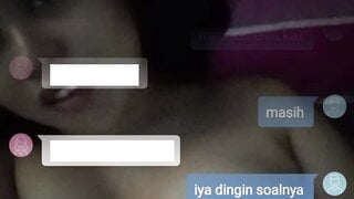 Indonesia Masturbating Full Face and Sound