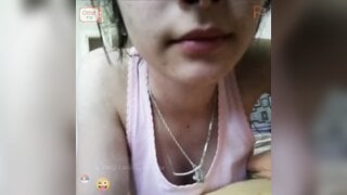 horny serbian girl sucks her finger for me ometv balkan