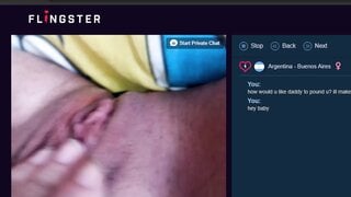 Pussy rubbing upclose