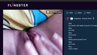 Pussy rubbing upclose