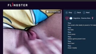 Pussy rubbing upclose