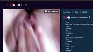 Pussy rubbing upclose