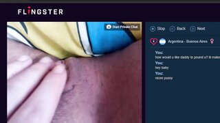 Pussy rubbing upclose