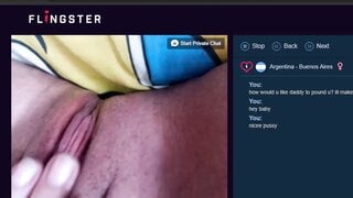Pussy rubbing upclose