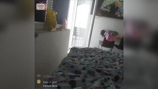 horny croatian teen shakes ass for me