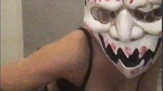 she wont help me cum but shows her tits