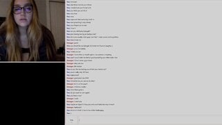 Girl on Omegle doing everything