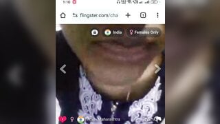Indian teen showing it all