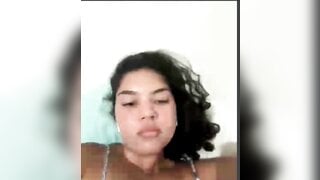 sexy teen shows her titties