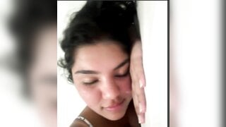 sexy teen shows her titties