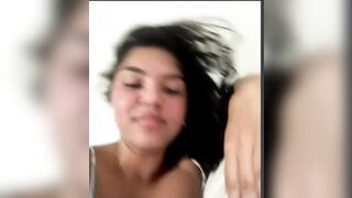 sexy teen shows her titties