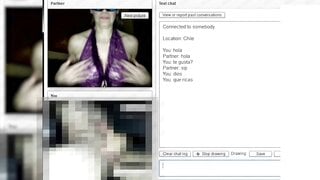 SLUT FROM CHILE CHEATS ON HER HUSBAND WITH ME ON CHATROULETTE