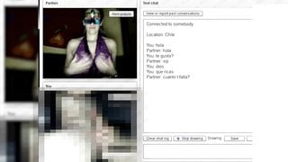 SLUT FROM CHILE CHEATS ON HER HUSBAND WITH ME ON CHATROULETTE