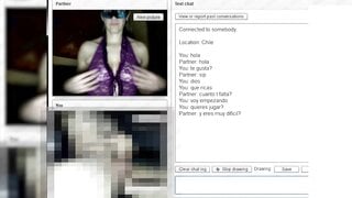 SLUT FROM CHILE CHEATS ON HER HUSBAND WITH ME ON CHATROULETTE