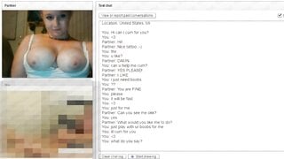 CHEATER WIFE SHOWS TITS WITH HER HUSBAND UPSTAIRS