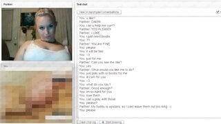CHEATER WIFE SHOWS TITS WITH HER HUSBAND UPSTAIRS