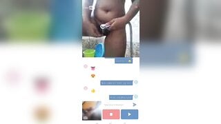 Badass Indian showering show