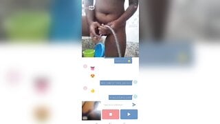 Badass Indian showering show