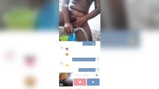 Badass Indian showering show