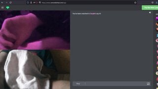 Hot voyeur chick teases me to cum (NO NUDE)